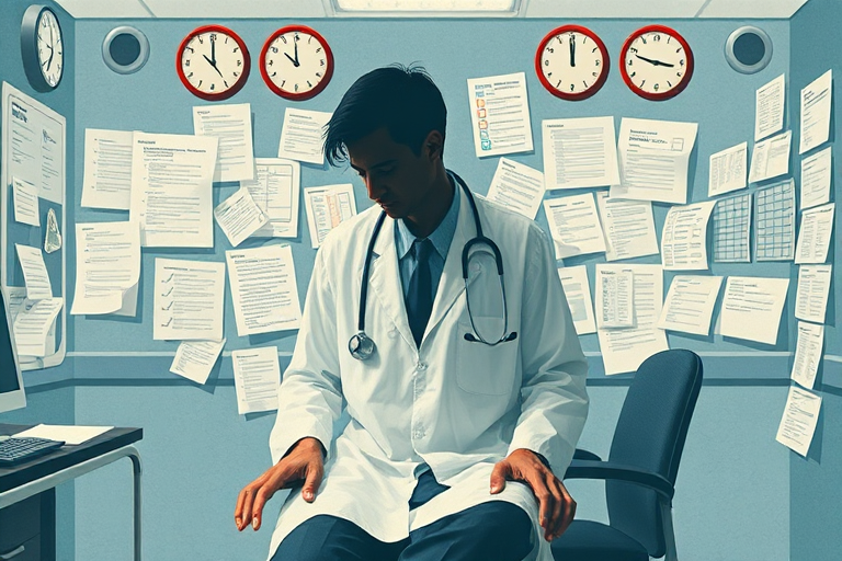 I would be a horrible doctor article cover illustration